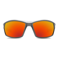 Lunettes de soleil unisexes pour enfants, flexibles, à la mode, avec verres polarisés TAC PC UV400, vente chaude été 2024, plage, mignonnes, monture noire TW CH111