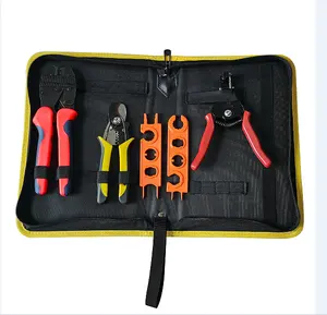 Solar PV Tools Kits Contains Stripping Tools Sets 2.5mm 4mm 6mm Solar Panel Connection Crimping Tools Kits