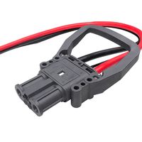 Assemblage de câble industriel d'alimentation de connecteur de batterie de prise de 80A 160A 320A REMA pour chariot élévateur électrique