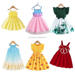 Vendita all'Ingrosso di Abiti Estivi per <span class=keywords><strong>Ragazze</strong></span> con Maniche Volanti, Eleganti e Casual per Balli, Vestiti Eleganti per <span class=keywords><strong>Ragazze</strong></span> - Product Image 6