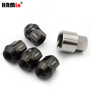 Écrous de roue <span class=keywords><strong>antivol</strong></span> en titane HRMin 10.9 Grade Gr.5, écrous de roue en titane M14*1.5*27mm pour Jeep, <span class=keywords><strong>Land</strong></span> <span class=keywords><strong>Rover</strong></span>, Tesla, Cherokee, Jaguar, VW - Product Image 5