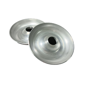 3 ''3 inch chất lượng cao bán buôn tùy chỉnh nửa Donut kim loại quay phần nhôm tấm thép không gỉ chế tạo kim loại - Product Image 2