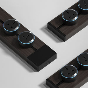 2024 Hot Sale Kunden spezifische 8000W 32A Wand-Küchen steckdosen 0,4 M-3M Aluminium legierung Power Track <span class=keywords><strong>Rail</strong></span> <span class=keywords><strong>System</strong></span> 3 <span class=keywords><strong>UK</strong></span> Steckdosen - Product Image 5