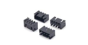 Connecteur de broche XH2.5 WAFER avec boucle, DIP à 180 degrés, noir, 1*4P - Product Image 6