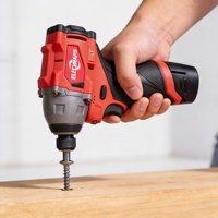 ELECMAPS Perceuse à percussion sans fil électrique 1/4 pouce, sans balais, qualité professionnelle, pour projets industriels et bricolage, 20V, couple maximal 300 N.m