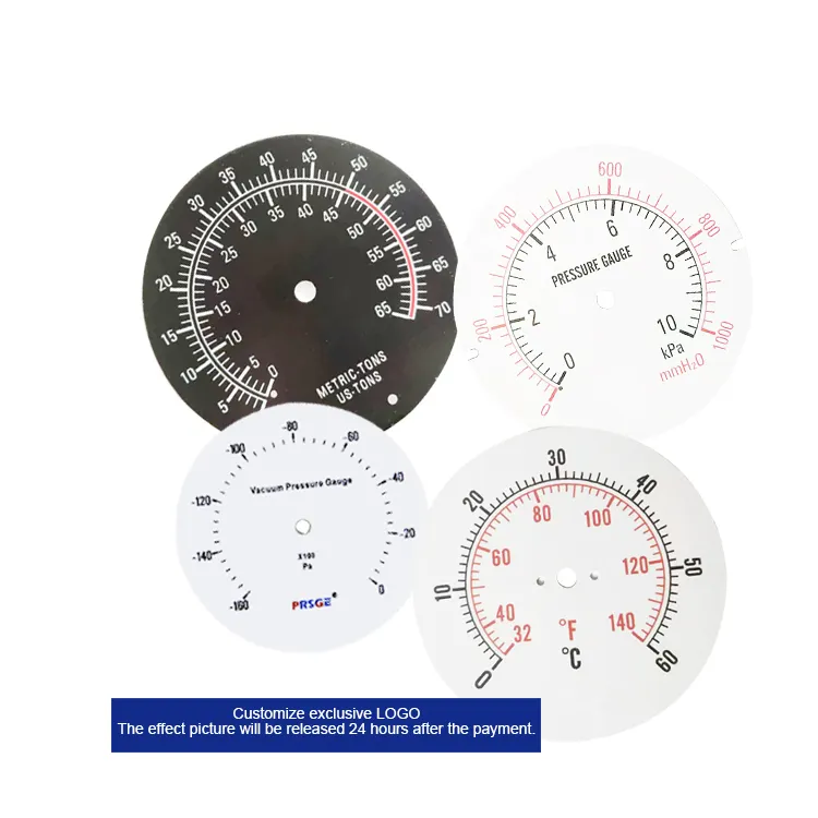 2inch 52mm back outlet air compressor pressure gauge