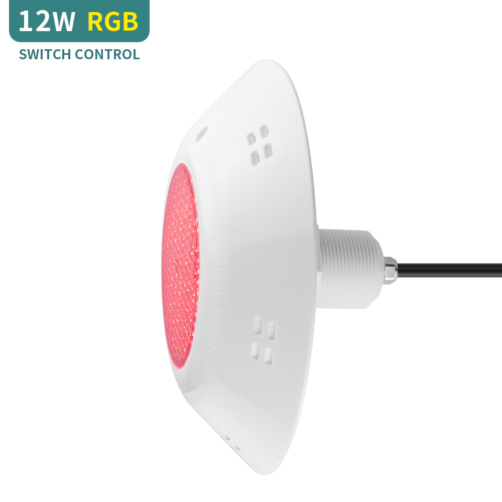 12 Вт VDE стандартный кабель IP68 RGB подводный светодиодный выключатель освещения для бассейна, виниловая лампа для бассейна