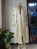 Nouvelle conception de thobe marocain traditionnel, broderie musulmane, abaya, mode arabe saoudienne, vêtements islamiques pour hommes, Qamis Homme Jubba
