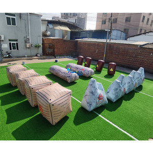 Thiết kế mới Inflatable <span class=keywords><strong>Nerf</strong></span> cuộc chiến tranh Battle Arena sơn bóng nhiên liệu khu vực - Product Image 3