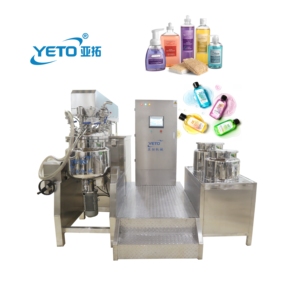 Chất lượng cao thép không gỉ 304/sus316l chân không homogenizer chất nhũ hóa trộn Tank 50L Siemens động cơ hóa chất dầu gội chất tẩy rửa - Product Image 1