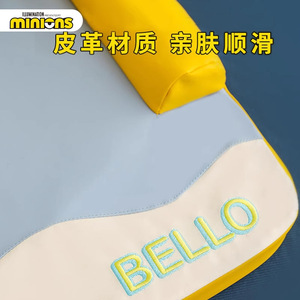 Minions Wave Backrest <b>Cushion</b> For Dogs Pet <b>Bed</b> Yellow With Character Design - Product Image 4