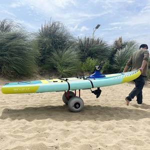Outils de transport de <span class=keywords><strong>kayak</strong></span> avec pneus pneumatiques, remorque pour bateau de plage, chariot pour SUP - Product Image 6