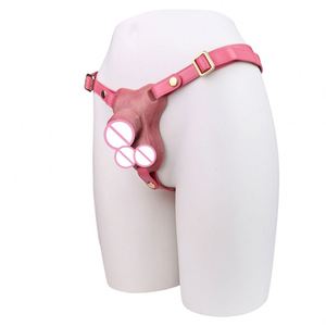 Strap on <b>Dildo</b> Panties Realistic Strap on Harness Lesbian Wearable <b>Dildo</b> Transgender Clothing Adult Sex Toy - Product Image 2
