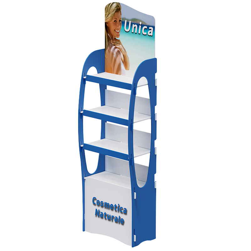 Customizable Modern for Floor Display Stand for Wood Shoes Custom Logo Retail Stores and Shops — view 4