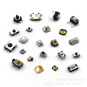 Huano SMT Plugin Side Standing Mini Film Light Touch Button Movement Micro SMT Switch