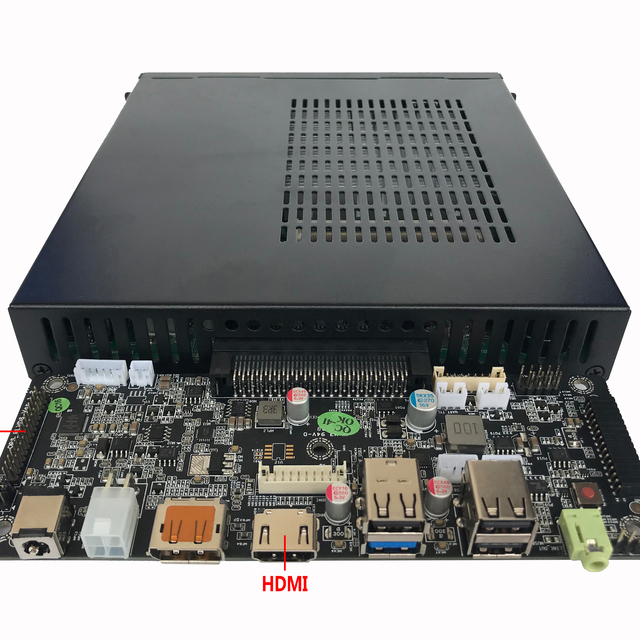Factory Mini Pc with Rs232 Core I3 I5 I7 DDR3 4GB RAM 128GB SSD WIFI OPS Small PC for  Interactive Whiteboard Ops Computer