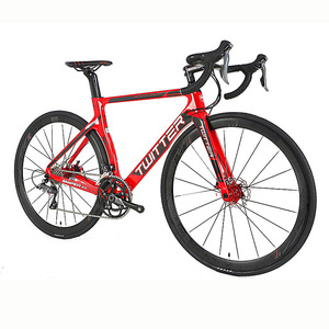 Bicicleta de Carretera de Fibra de Carbono Trotter Sniper2.0 de 16 Velocidades con Frenos de Disco 700C para Carreras de Alto Rendimiento - Product Image 5