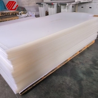 MINGLIANG vente en gros 2x3ft rose feuille acrylique panneau de Polycarbonate cristal clair 10mm 12mm plastique moulé pour porte-étiquettes de prix meilleur