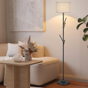 GANVA <span class=keywords><strong>Lampadaire</strong></span> d'intérieur de style luxe <span class=keywords><strong>doré</strong></span> en forme de <span class=keywords><strong>boule</strong></span> en verre de fer à 1 tête E27 Base 40w Max Led Floor Lamp - Product Image 2