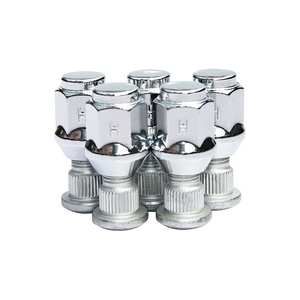 Pernos de Rueda de Acero al Carbono Clase 8.8 10.9, Recubiertos de Zinc, Cabeza Redonda, para Piezas de Automóviles - Product Image 1