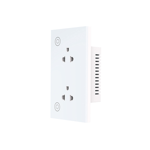 <span class=keywords><strong>Prise</strong></span> murale intelligente universelle <span class=keywords><strong>double</strong></span>, alimentation 110-240V, livraison rapide pour l'Amérique du Sud, achat électrique en gros - Product Image 1