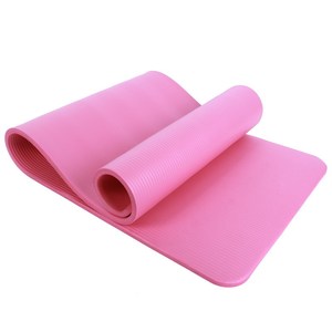 Tapete de Yoga Antideslizante <span class=keywords><strong>Grande</strong></span> de NBR de 8 mm de Grosor, Universal, con Logotipo Personalizado PINJIAN, para Principiantes, Ejercicio y Deportes - Product Image 2