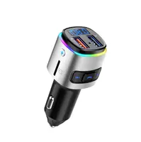 اللاسلكية محول للراديو QC3.0 شحن MP3 لاعب شاحن سيارة