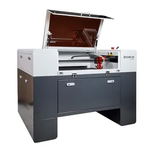 Machine de gravure de découpe laser co2 6040 60w 80w pour matériaux non métalliques acryliques en bois avec logiciel ruida