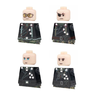 Figurines <span class=keywords><strong>de</strong></span> soldats allemands en blocs <span class=keywords><strong>de</strong></span> construction <span class=keywords><strong>de</strong></span> char blindé <span class=keywords><strong>de</strong></span> la Seconde Guerre mondiale <span class=keywords><strong>de</strong></span> haute qualité, blocs <span class=keywords><strong>de</strong></span> construction en plastique ABS, jouets pour enfants JGTH244-247 - Product Image 2