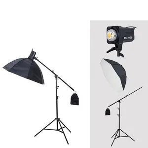 BKL-300Bi 120W Professionele Camera Flitslicht Fotostudio Accessoires Continue Led Video Cob Fotografische Verlichting