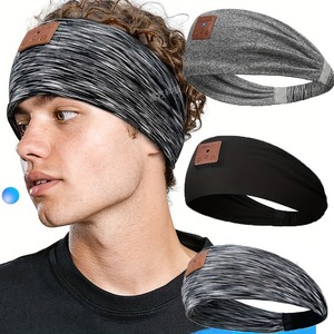 Nouveau design Blue Tooth 5.2 <span class=keywords><strong>bandeau</strong></span> de course de sport sans fil, <span class=keywords><strong>bandeau</strong></span> de musique de méditation de yoga adapté aux hommes et aux femmes - Product Image 1
