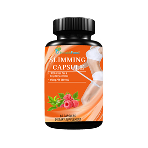 Capsules amincissantes à succès avec thé vert pour stimuler le métabolisme et contrôler l'appétit, capsules amincissantes à la cétone de framboise - Product Image 1