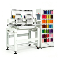 Machine à broder professionnelle pour l'industrie textile, machine à broder informatisée pour l'usine textile
