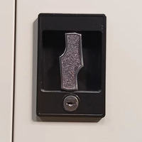 Armoire de rangement de fichiers de bureau moderne à deux portes, cinq étages, en acier réglable, en tôle laminée à froid galvanisée, pour la maison, le bureau, l'école