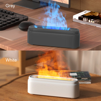 Diffuseur d'arôme de lumière de flamme colorée domestique humidificateur à ultrasons USB diffuseur d'huile essentielle d'aromathérapie