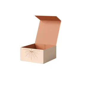 Scatola regalo per vino magnetica a basso prezzo promozionale flessografia scatole di immagazzinaggio di carta personalizzate riciclabili