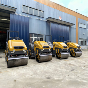 New 1ton để 5ton Mini đường lăn với changchai động cơ máy móc xây dựng rung đi xe trên vỉa hè Mini đường lăn - Product Image 3