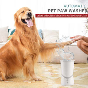 Accessori <span class=keywords><strong>Per</strong></span> Animali Domestici Automatico USB Ricarica Elettrica Pulitore Di Zampe Di Cane Lavatoio Tazza Di Lavaggio Dei Piedi - Product Image 2