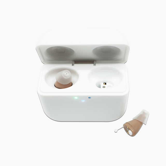 Mini Rechargeable 16-Channel Digital Hearing Aid New Design Portable Audio Streaming CIC IIC Invisible Mini Ear Hearing Product