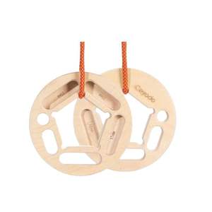Chuoda Tabla de Madera Portátil para Escalada, Equipo de Entrenamiento de Agarre, 15mm 20mm 25mm, Herramienta de Ejercicio de Fuerza de Mano para Interiores - Product Image 1