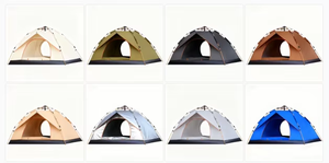 Attrezzatura da <span class=keywords><strong>campeggio</strong></span> luce in tela pieghevole automatica tenda Pop-up per 2 persone tenda da <span class=keywords><strong>campeggio</strong></span> all'aperto impermeabile per il <span class=keywords><strong>campeggio</strong></span> - Product Image 5