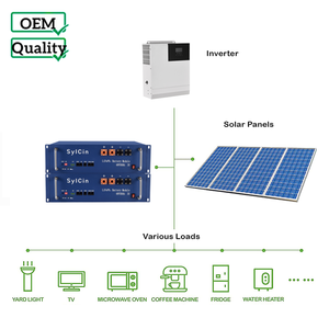 Batterie au lithium-ion 10 kWh 12 kW 15 kWh du fabricant, batteries 48 V 50 Ah 100 Ah 200 Ah 250 Ah, boîtier de batterie LiFePO4 pour kit solaire - Product Image 6