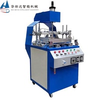 Machine de pliage semi-automatique pneumatique pour blisters PVC à 3/4 bords avec pompe pour emballage plastique sous blister