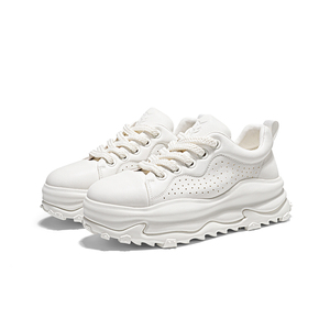 Chaussures décontractées de haute qualité en maille respirante, style baskets pour papa, chaussures de marche, baskets épaisses de créateur pour hommes <span class=keywords><strong>et</strong></span> femmes - Product Image 4