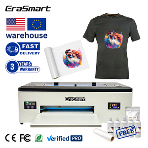 Para Erasmart A3 DTF Impresora de inyección de tinta con máquina de polvo Venta caliente Rollo a rollo Impresión de camisetas para software de material flexible - Product Image 1