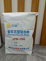 Dioxyde de titane procédé au chlorure, prix au kg, Rutile JTR-750 Jintai, poudre blanche TiO2 avec 94% de pureté, haute qualité pour revêtement