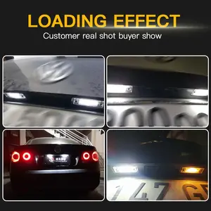 Eclairage de <span class=keywords><strong>plaque</strong></span> d'<span class=keywords><strong>immatriculation</strong></span> à Led pour VW Caddy 3 <span class=keywords><strong>Golf</strong></span> <span class=keywords><strong>5</strong></span> Plus Jetta <span class=keywords><strong>5</strong></span> Passat B5.<span class=keywords><strong>5</strong></span> B6 Wagon Touran Transporter T5 Car-Styling Led Bulbs - Product Image 3