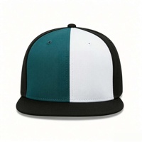 Casquette Snapback Unisexe Personnalisée à 6 Panneaux, Visière Plate, Épissure de Couleurs Multiples, Vente en Gros, Style Street Hip Hop