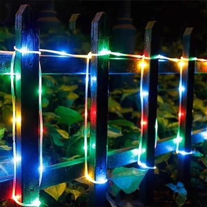 Solar Led <b>Light</b> String 10M Color Changing Water Resistant Outdoor Garden Decoration With Remote Control And Solar <b>Panel</b> - Product Image 2