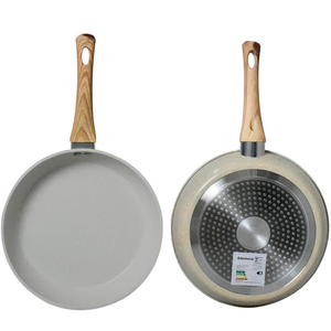Modern Ceramic Marble Coated 9-Piece Pot <b>Pan</b> Clear Glass Lids Bakelite Handles Non-Stick <b>Induction</b> Ready Oven Safe Cookware Set - Product Image 2